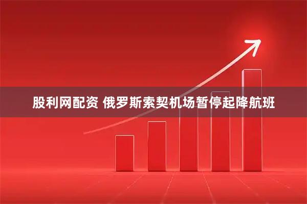 股利网配资 俄罗斯索契机场暂停起降航班